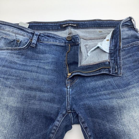 Mavi Mens Denim Jeans Size 38 x 32 (Actual 38‎ x 30.5) - Picture 5 of 9